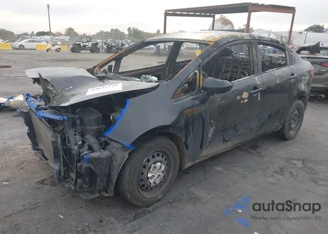 2015 Kia Rio Lx из США, поврежденный, VIN KNADM4A31F6466562